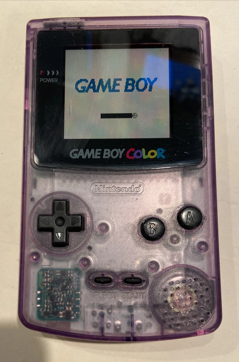 Nintendo Game Boy Color　Clear Purple Preowned