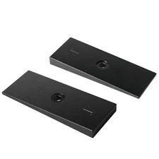 Steel Pinion Angle Shims 2" Wide 4°Degree Black- Set of 2