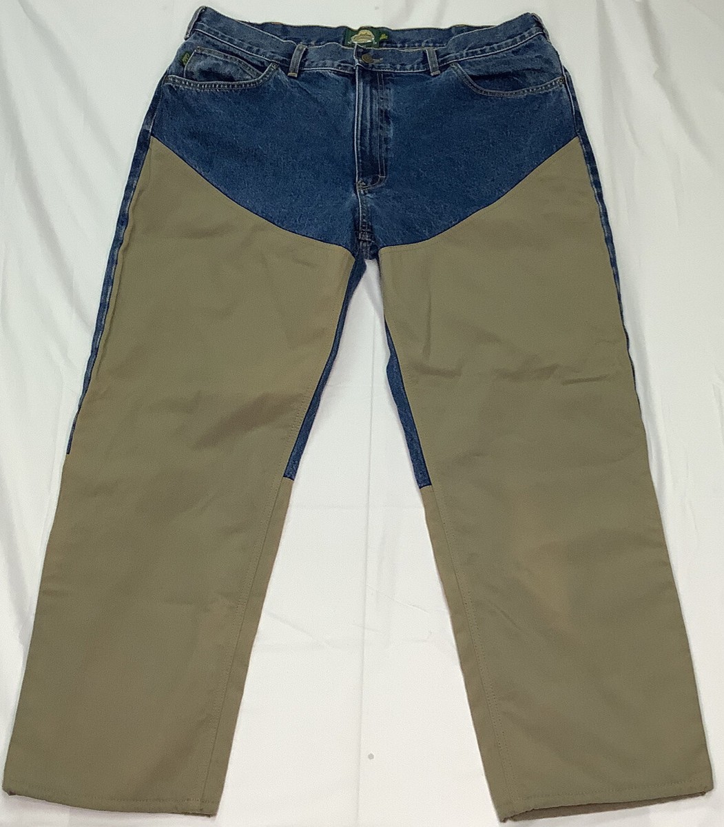 Cabelas Roughneck Two Tone Color Jeans Pants 40 Short Hunting
