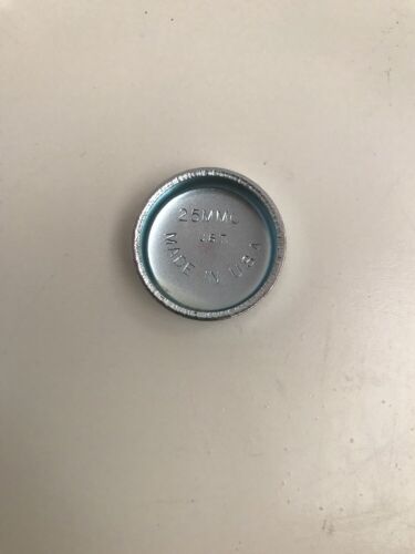 25mm Steel Freeze Plug Pack of 2 - Made in USA - Picture 3 of 3