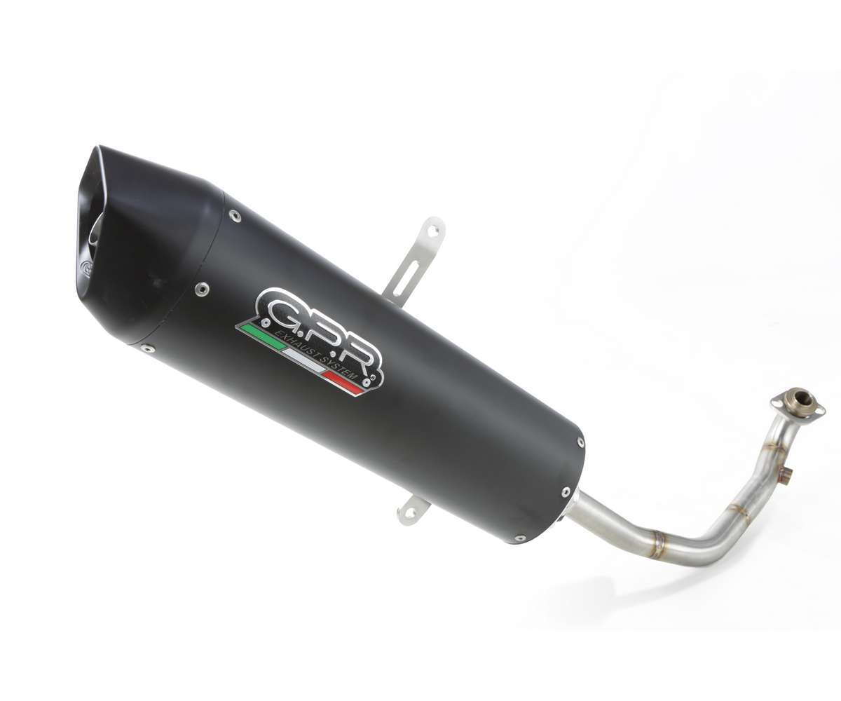 Full System Exhaust GPR Furore Nero Racing Kymco Agility 125 R16 2021 2023