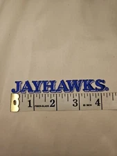 Jay Hawks Iron On Embroidered Patch