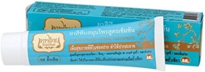 2 pc. TEPTHAI Concentrated Herbal Toothpaste Spearmint Flavor 70g.