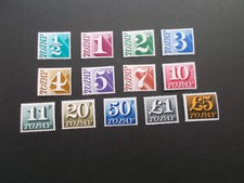 GB QEII 1970 Postage Dues Complete Set of 13 Values D77-D89 Superb U/M Cat &pound;40