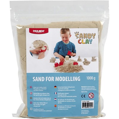 Creativ Company Sandy Clay, Sand zum Modellieren, natur, 1 kg | 78268 | 2024