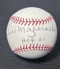 BILL MAZEROSKI Signed 2001 PNC Park Opening Day OML Baseball RARE Pirates HOF 01