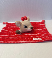 Kids Preferred Rudolph Baby's First Christmas Lovey Security Blanket 12" Plush