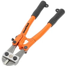 GreatNeck BC12 Bolt Cutter 12", Bolt Cutters Heavy Duty for Locks, Metal, Cha...
