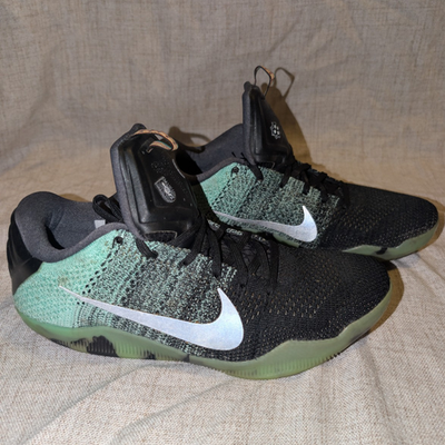#ad #ad Nike Kobe 11 Elite Low All Star Northern Lights Black Green Camo 822521 305 $200.00