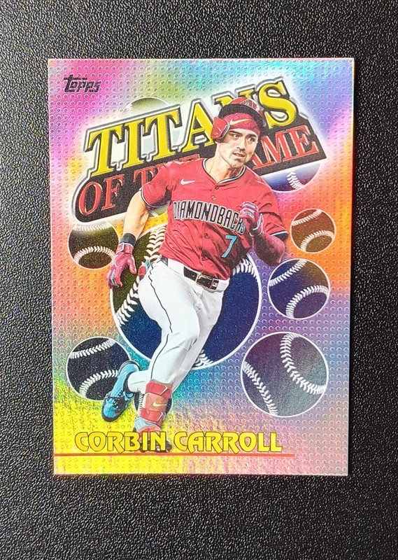 2026 Topps #TOG-6 Corbin Carroll Titans of the Game Arizona Diamondbacks