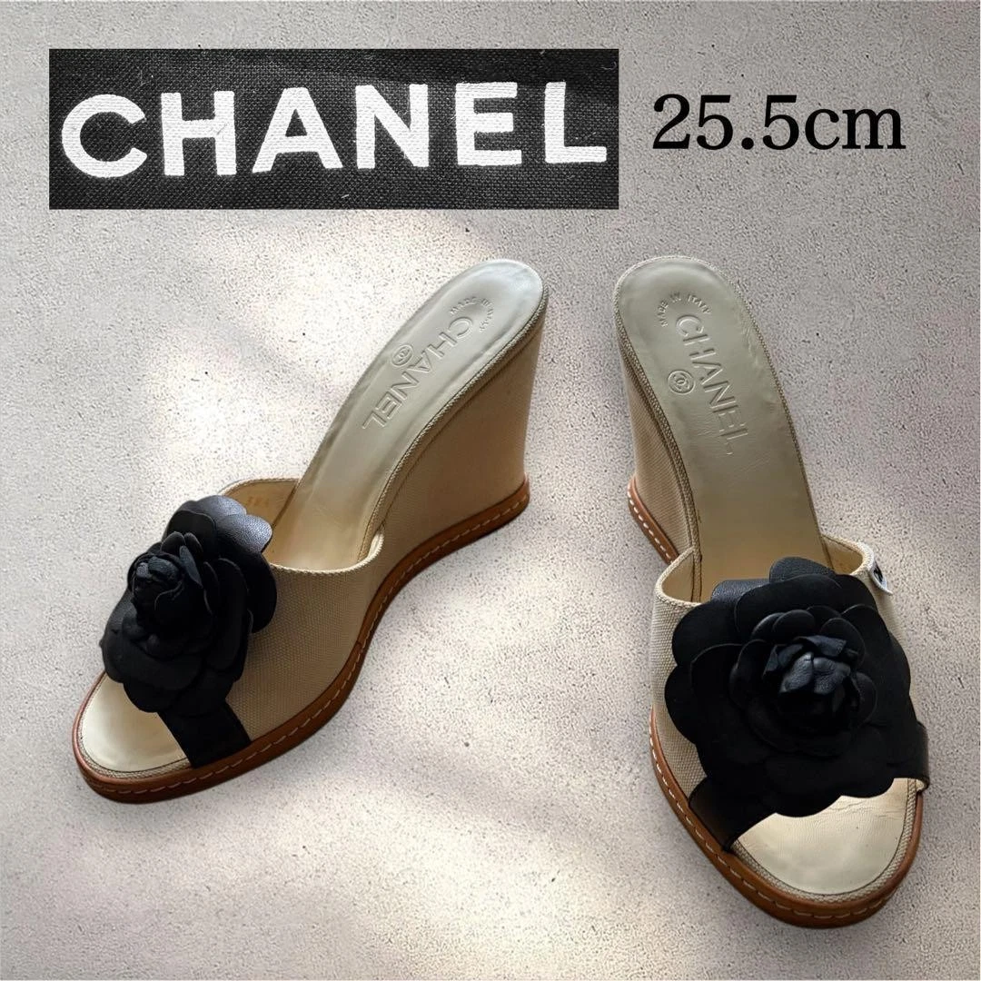 CHANEL Camellia Floral Sandals for Women for sale | eBay