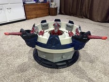 GI JOE COBRA TERRORDROME WITH 25th FIREBAT, 1...