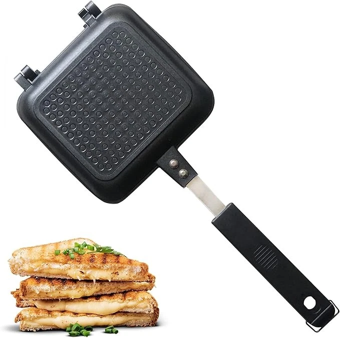 Jean-Patrique Stovetop Panini Grill Press Sandwich Maker, Black
Opens in a new window or tab