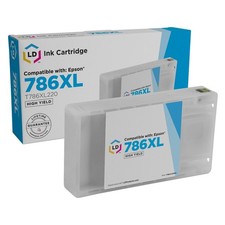 Replacement Cyan Ink Cartridge for Epson 786XL T786XL T786XL220 WF-4630 WF-5190