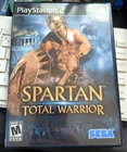Spartan Total Warrior PlayStation 2 Ps2Tested Working Sega Video Game