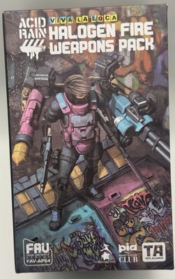 Acid Rain FAV-AP04  Halogen Fire Weapons Pack Viva La Loca Toys Alliance *NEW*