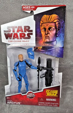 STAR WARS CLONE WARS CAPTAIN ARGYUS ACTION FIGURE SEALED  CW31