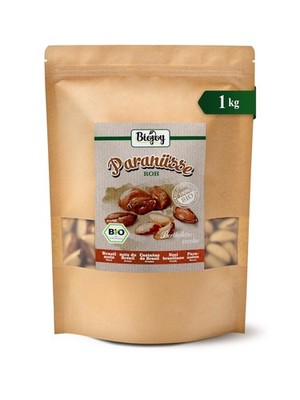 BIO Paranüsse ganz und roh, naturbelassen, Paranusskerne, 1 kg