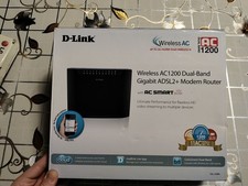 D-Link DSL-3580L Modem Router AC1200 Dual Band Gigabit ADSL2+ WiFi