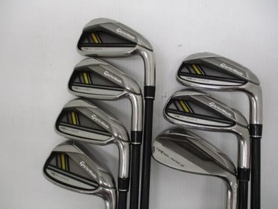 TaylorMade RocketBladez Eisensatz 5-9,Pw,Sw 7tlg Flex R ROCKETFUEL 65 Graphit