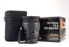 Sigma EX 24-70mm F2.8 DG Macro AF Zoom Lens Boxed Pentax DSLR F&R Lens Cap