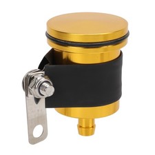 Brake Master Cylinder Tank Motorcycle Brake Fluid Reservoir Aluminum For ZX ASPO