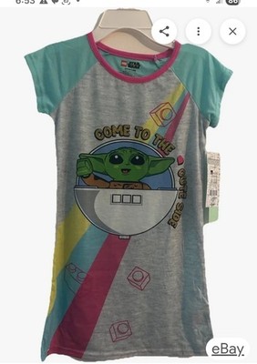 Lego Star Wars Mandalorian Girls Nightgown Sleepware Size 6/6X