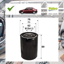 Valeo Ölfilter PEUGEOT 106 II (1A_, 1C_) 1.1 i