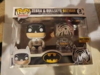 FUNKO POP ZEBRA AND BULLSEYE BATMAN 2 PACK HOT TOPIC EXCLUSIVE