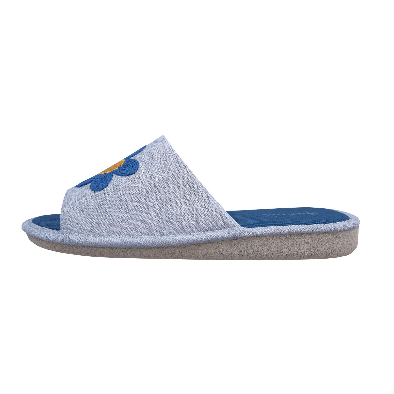 Garzón: Zapatillas para Mujer Gris para Parquet y Máximo Confort P419.119