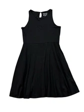 Pact Organic Mini Fit & Flare Dress Black XL