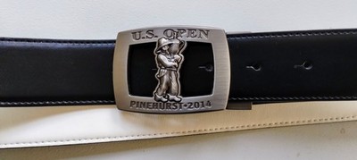 Pinehurst U.S. Open 2014 Reversible Leather Golf Belt Payne Stewart  Black/White
