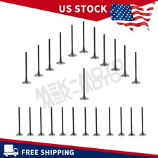 24pcs Intake&Exhaust Valves For 2002-2010 Honda Odyssey 3.5L Accord 3.0L