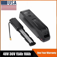 Ebike Lithium Battery 48V 36V 15Ah 10Ah for 1500W 1000W 750W 500W Electric Bike