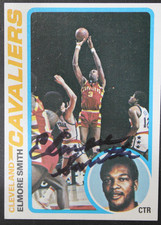 Elmore Smith Cleveland Cavaliers Autographed Signed 1978 Topps NBA Card #57