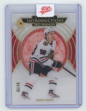 2023-24 Upper Deck Ultimate Rookie Introductions Gold Connor Bedard 05/49