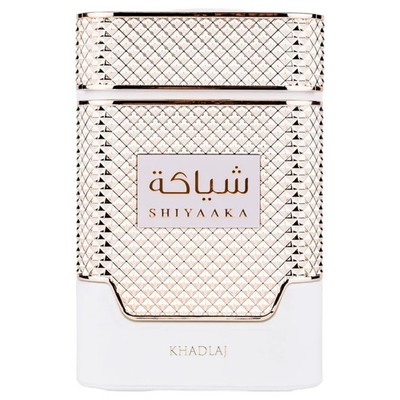 Khadlaj Shiyaaka White Eau de Parfum Spray for Women, 3.4 Ounce