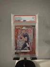 2024 Panini Prizm Drake Maye #329 Red Sparkle Rookie Card PSA 9 Patriots