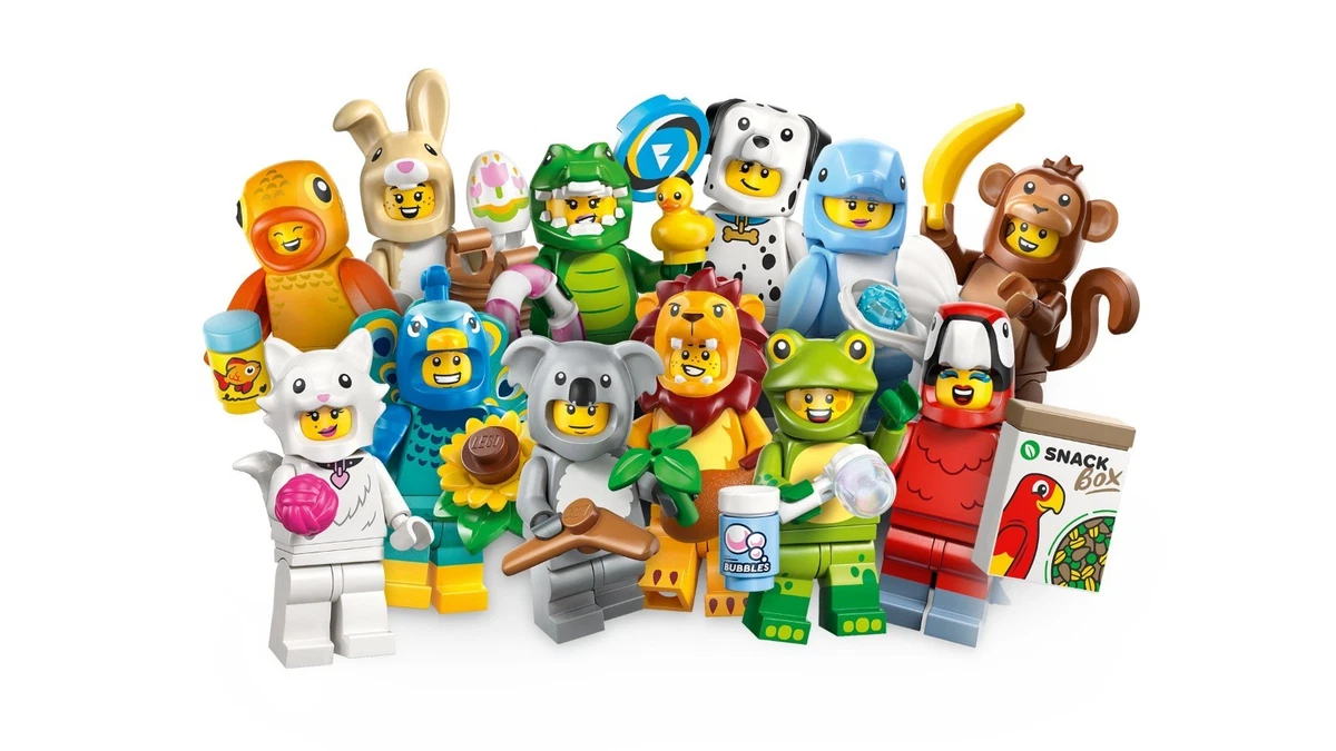 LEGO 71051 - Komplettsatz - Tierkostüm Minifiguren Serie 28 - NEU/OVP