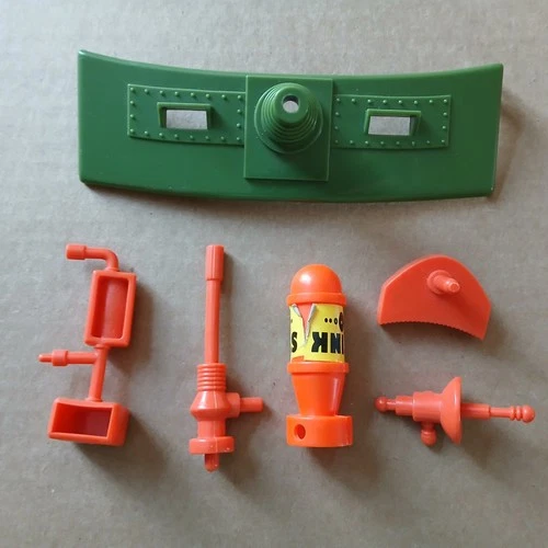 Vintage TMNT Turtle Van Party Wagon Parts Lot