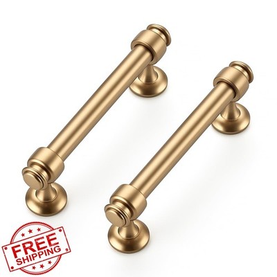 Ravinte Decor 12pk Champagne Bronze 3-3/4'' Cabinet Handles Pulls