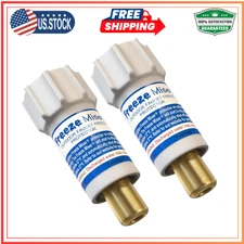 Freeze Miser 2 Pack Outdoor Faucet Freeze Protector, Easy Install, Saves Water