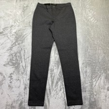 Banana Republic High Rise Legging Pants Charcoal Gray Stretch Womens Sz 4 NWT