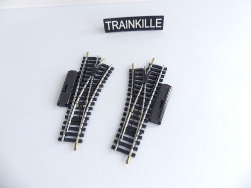 4044 / 4045 / JOUEF FRANCE HO ACIER 2 AIGUILLAGES MANUELS 1 DROIT 1 GAUCHE | Zustand: Occasion