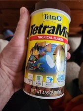 Tetra TetraMin Tropical Flakes 3.53 Ounces, Active Life Food