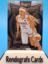 2025-26 Panini WNBA Select Basketball #91 Kiki Iriafen RC Mystics