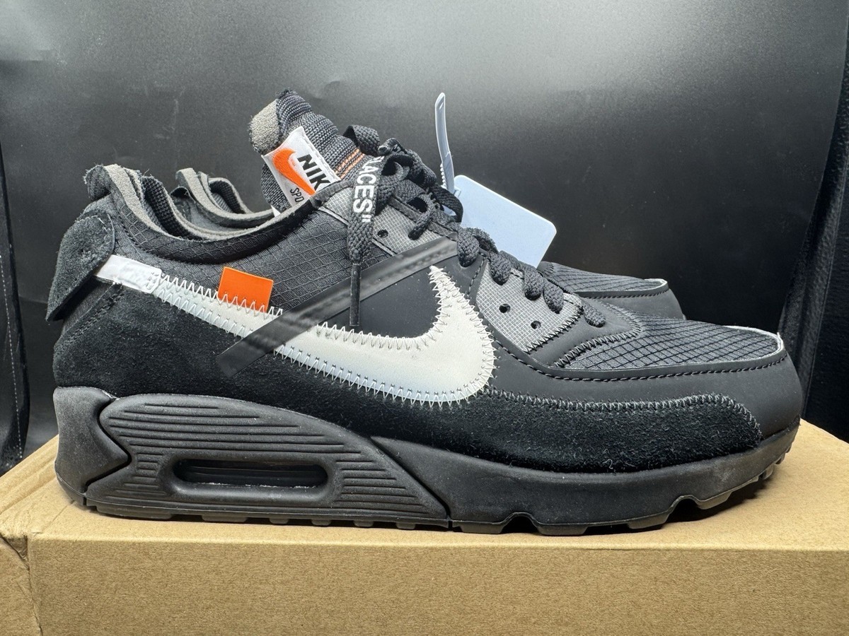 新品Off-White NIKE AIR MAX 90 AA7293 001 Nike Air Max 90 x OFF-WHITE Black 2019 Men's AA7293-001 | eBay