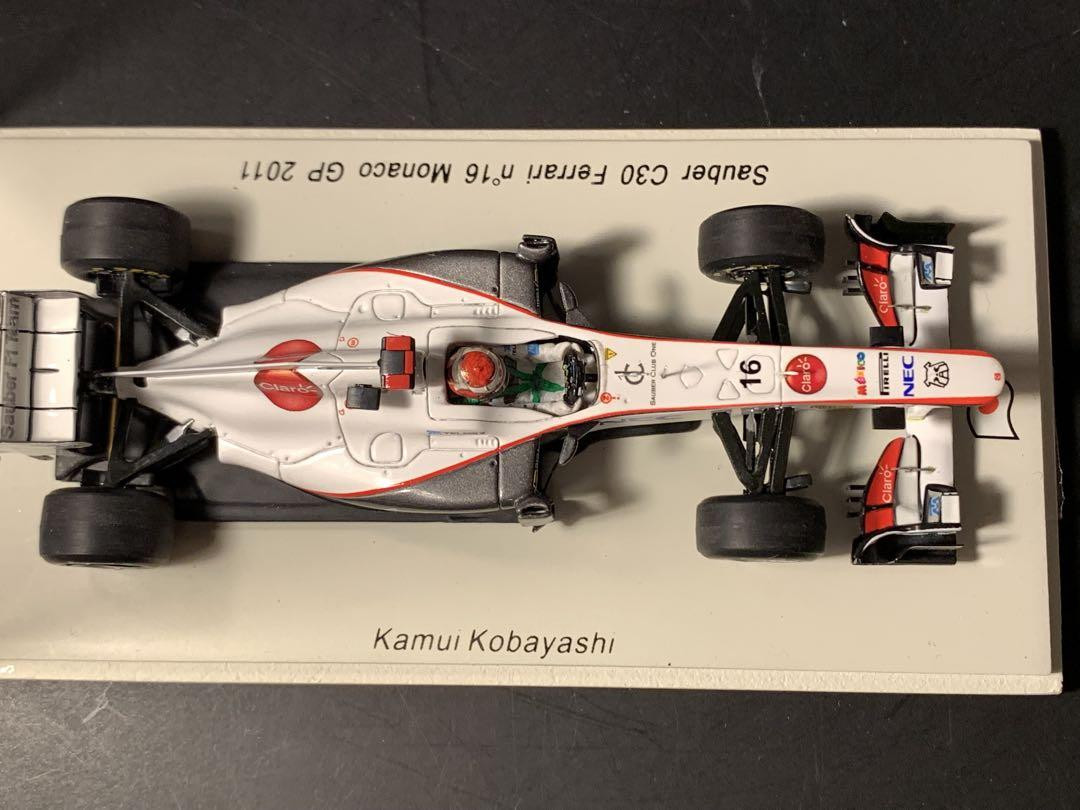 Sauber C30 Ferrari 1/43 モナコGP 2011 Sauber C30 Ferrari Spark 1/43 Monaco Gp 2011 Minicar | eBay