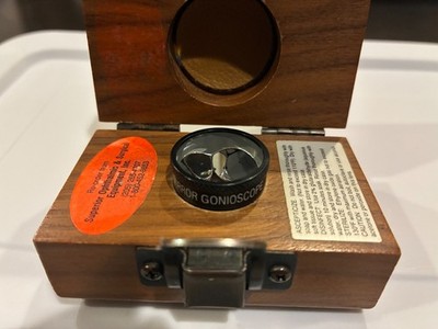 Ocular Sussman Four Mirror Diagnostic Gonioscope Lens OS4M with box
