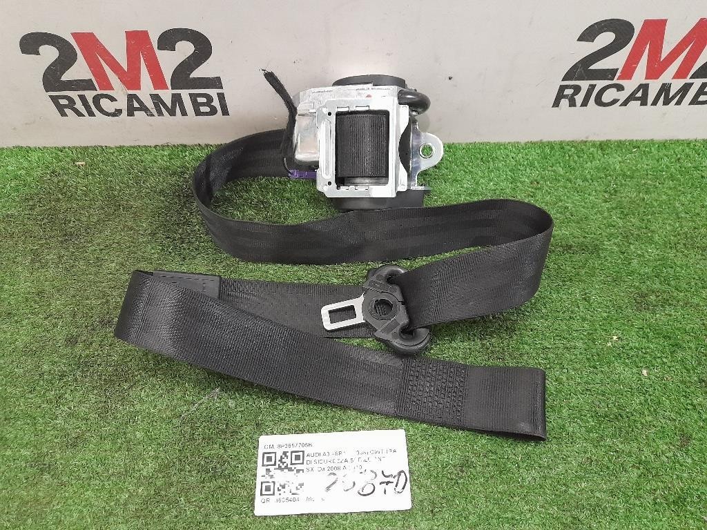 CINTURA DI SICUREZZA ANTERIORE SINISTRA PER AUDI A3 Serie (8P1) 8P3857705B CAXC